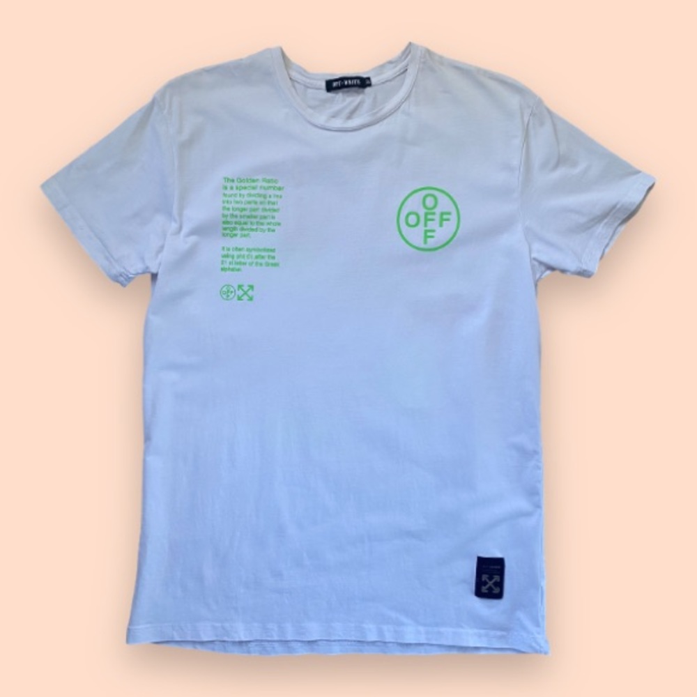 OFF-WHITE Golden Ratio T-shirt great condition